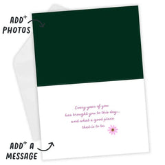 Every Year of You Custom 50th Birthday Card