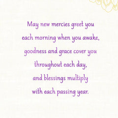 A Prayer for Love and Happiness Always Religious Wedding Card