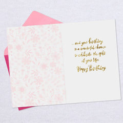 God's Beautiful Creation Birthday Card for Daughter