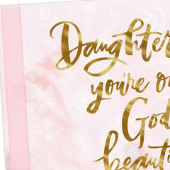 God's Beautiful Creation Birthday Card for Daughter