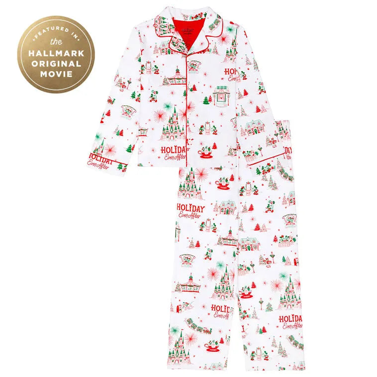 Hallmark + Disney Holiday Ever After Kids Pajama Set
