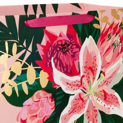 15.5" Pink Lily Extra-Large Gift Bag