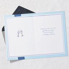 Wishing You Happy Memories Anniversary Card for Couple