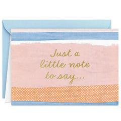 Just a Little Note Blank Notes, Pack of 10