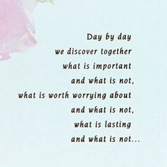 Sharing Life's Journey Birthday Card for Wife