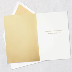 A Brighter Place Birthday Card