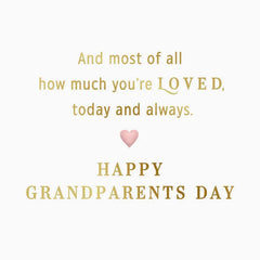 Always Loving, Always Loved Grandparents Day Card for Grandma