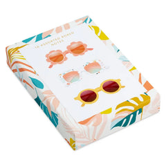 Sunny Tropical Assorted Boxed Blank Notes, Pack of 16