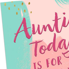 You're Admired and Loved Birthday Card for Aunt