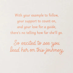 Your Baby Girl Is So Lucky New Baby Card