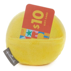 Smiley Face Plush Gift Card Holder