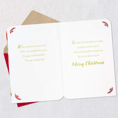 Thankful for an Aunt as Wonderful as You Christmas Card