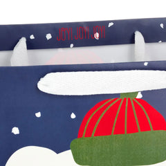 15.5" Polar Bear XL Christmas Gift Bag With Tissue Paper