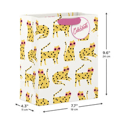 9.6" Cool Cats Celebrate Medium Gift Bag