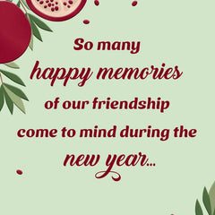 So Many Happy Memories Rosh Hashanah Card for Friend