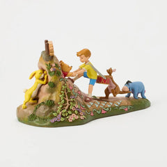 Jim Shore Disney Winnie the Pooh and Friends Figurine, 5.5" H