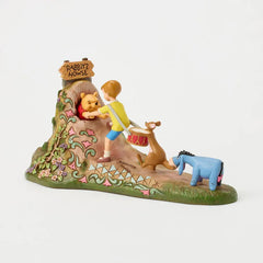 Jim Shore Disney Winnie the Pooh and Friends Figurine, 5.5" H
