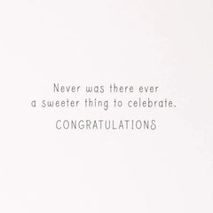 Disney Winnie the Pooh Never a Sweeter Thing Baby Shower Card
