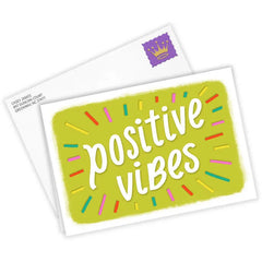 Positive Vibes Custom Card