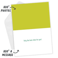 Positive Vibes Custom Card