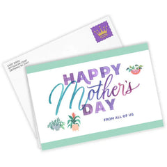 Potted Plants Custom Mother's Day Card