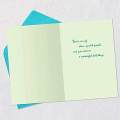 You Make Each Day Brighter and Better Birthday Card
