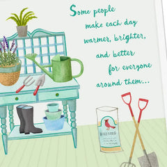 You Make Each Day Brighter and Better Birthday Card