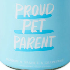 Proud Pet Parent Mandarin Orange and Grapefruit Scented Jar Candle, 7 oz.