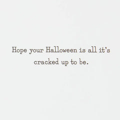 Pumpkin Butt Funny Halloween Card