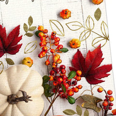 Love and Gratitude Thanksgiving Card for Mom
