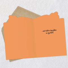 You Hold a Big Place in My Heart Thanksgiving Card for Friend