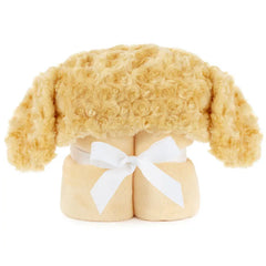 Puppy Dog Hooded Blanket With Pockets