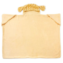 Puppy Dog Hooded Blanket With Pockets