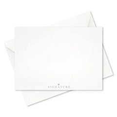 Purple Flowers Blank Thank-You Notes, Box of 8
