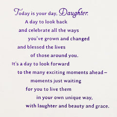 All the Ways You've Grown Birthday Card for Daughter