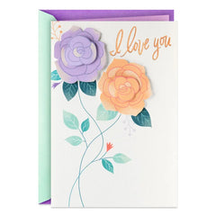 I Love Celebrating You Romantic Birthday Card