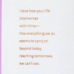 I Love Celebrating You Romantic Birthday Card
