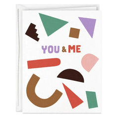You and Me Make Sense Card