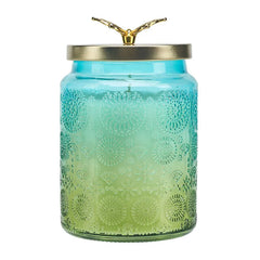 Wild Rain Scented Glass Candle, 18.7 oz.