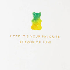 Hope It's Your Favorite Flavor of Fun Birthday Card