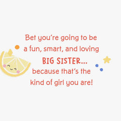 Hello, Big Sister New Baby Card