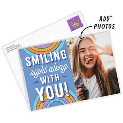 Smiling With You Custom Card