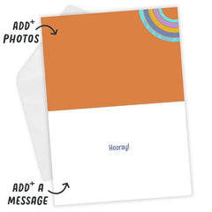 Smiling With You Custom Card