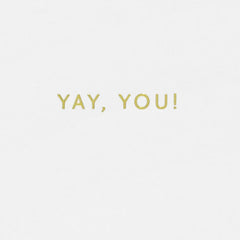 Yay, You Did It Graduation Card