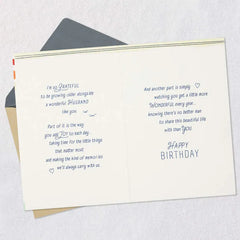 Blessed to Share Life With You Birthday Card for Husband