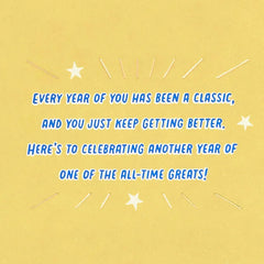 You're a Classic 70th Birthday Card