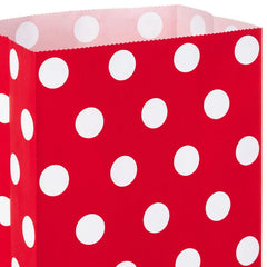 Red Assorted Paper Goodie Bags, Pack of 30