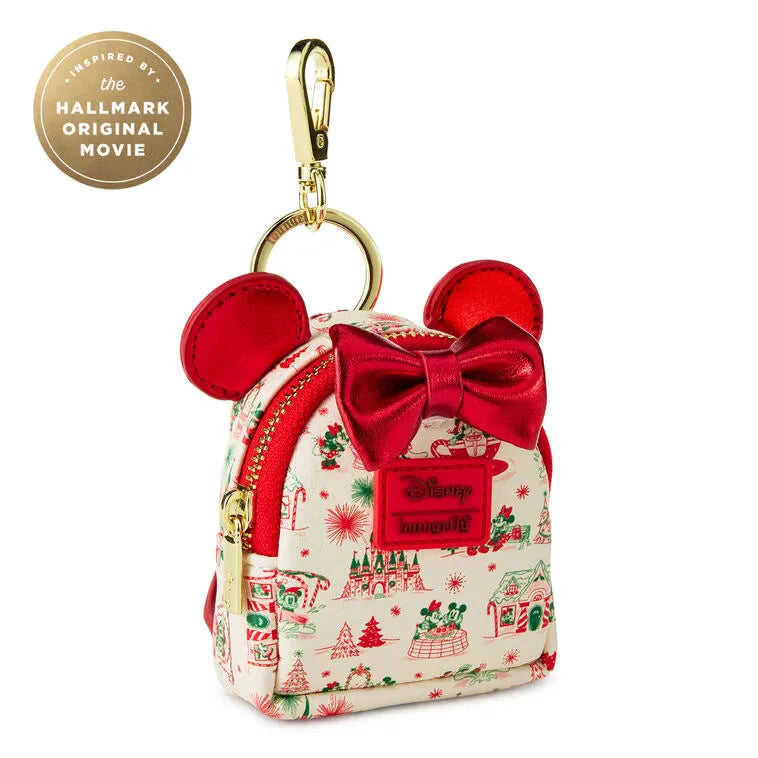 Hallmark + Disney Holiday Ever After Loungefly Minnie Mouse Bag Charm