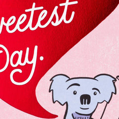 Cute Koala Romantic Funny Sweetest Day Card