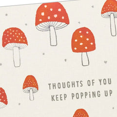 Charming Mushrooms Blank Thinking of You Notes, Pack of 10